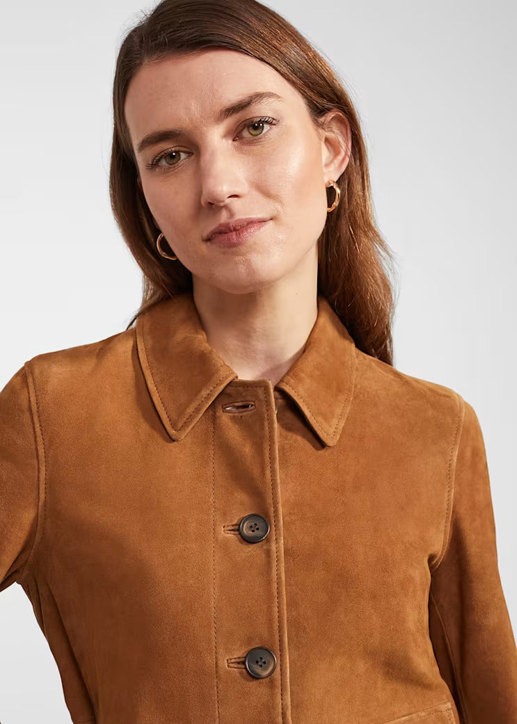 Women's Decant Suede Leather Jacket