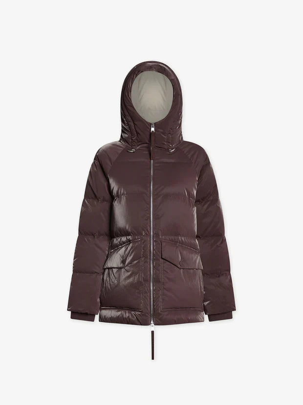 Women's Mid-Length Oversized Puffer Jacket