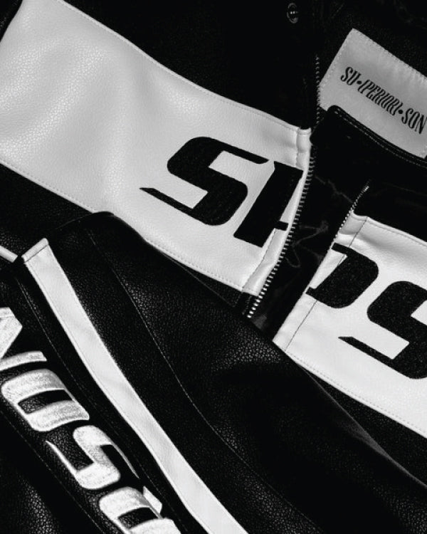 SPS Black Leather Jacket