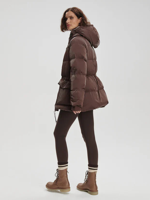 Women's Mid-Length Oversized Puffer Jacket