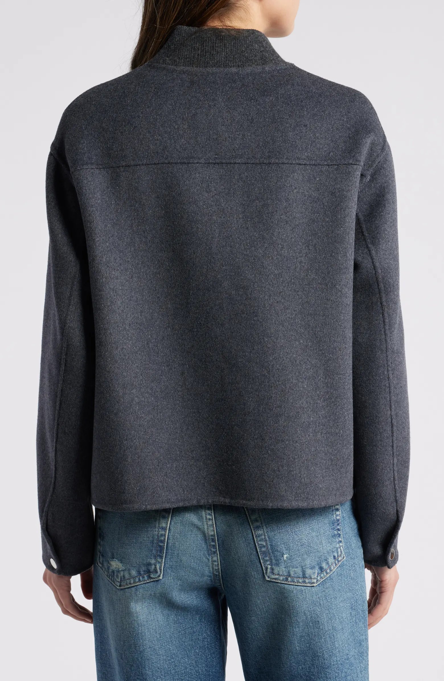 Women's Stylish Wool Blend Jacket
