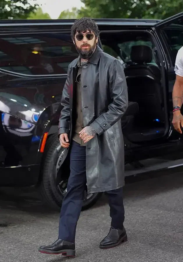 Zayn Malik Returns 2024 Leather Coat