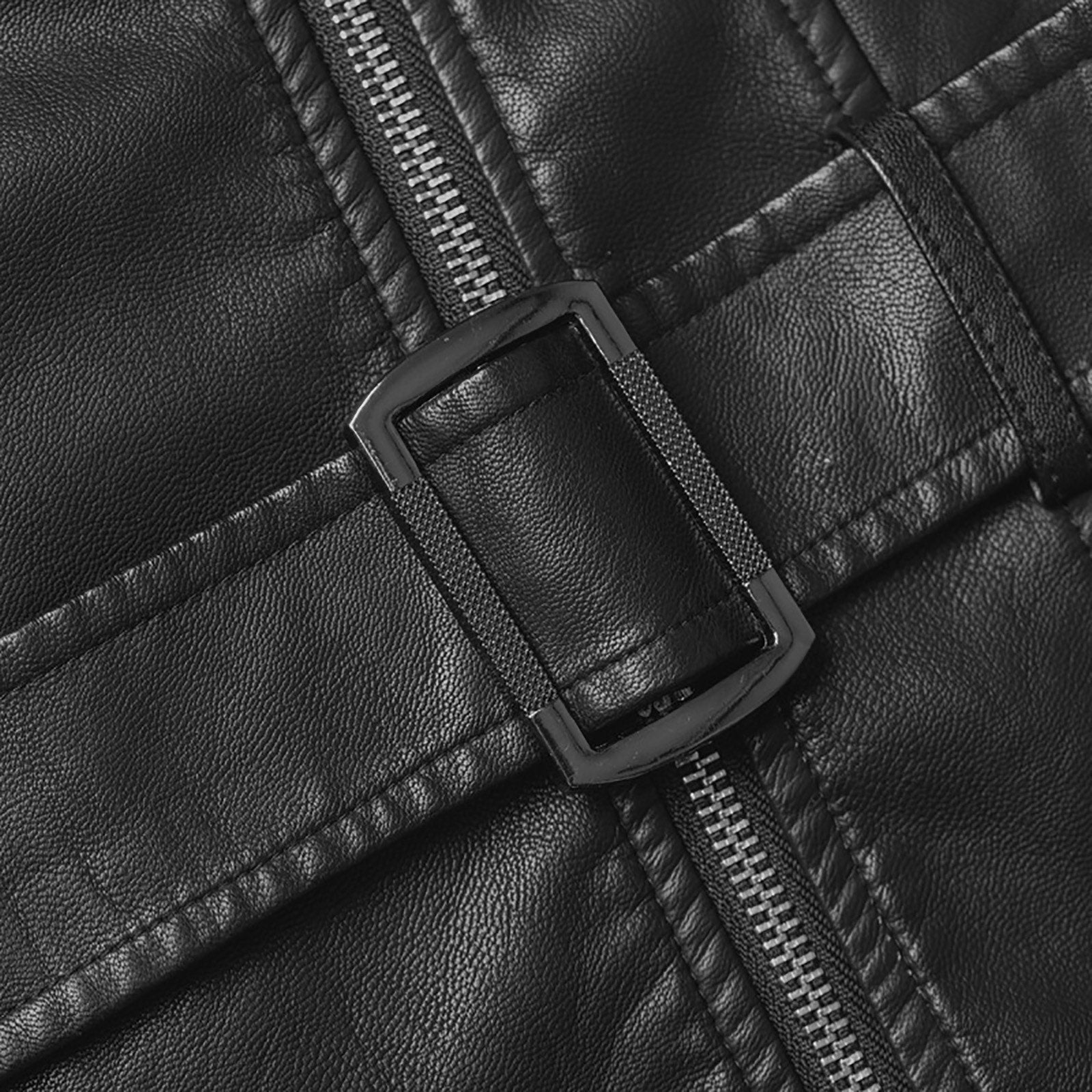 Women’s Slim Hooded Real Leather Jacket