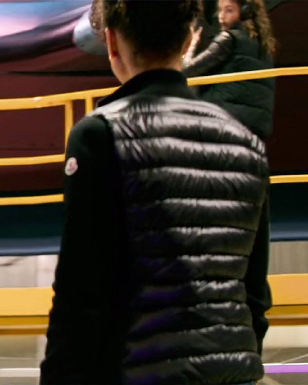 Lift Abby Black Puffer Vest