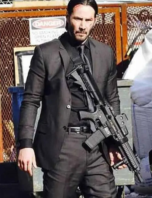 Keanu Reeves John Wick Black Suit
