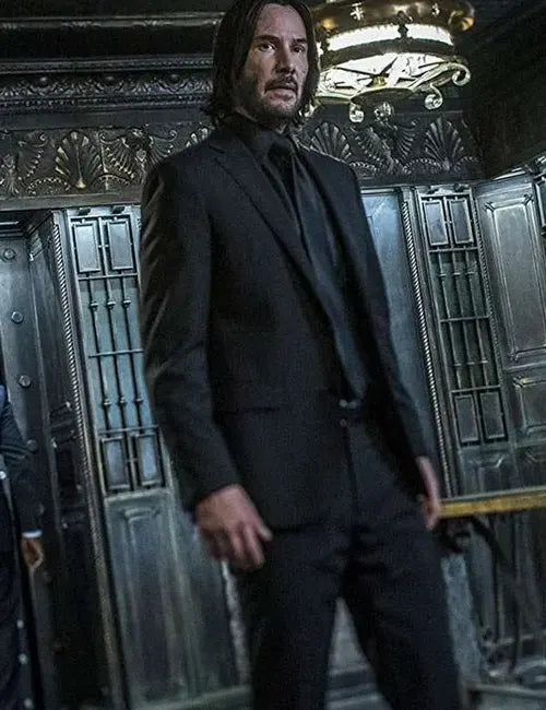 Keanu Reeves John Wick Black Suit