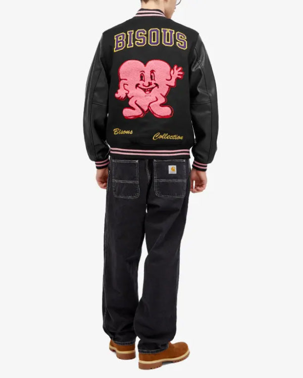 Bisous Skateboards Varsity Jacket