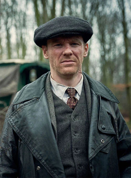 Brian Gleeson Peaky Blinders Leather Trench Coat