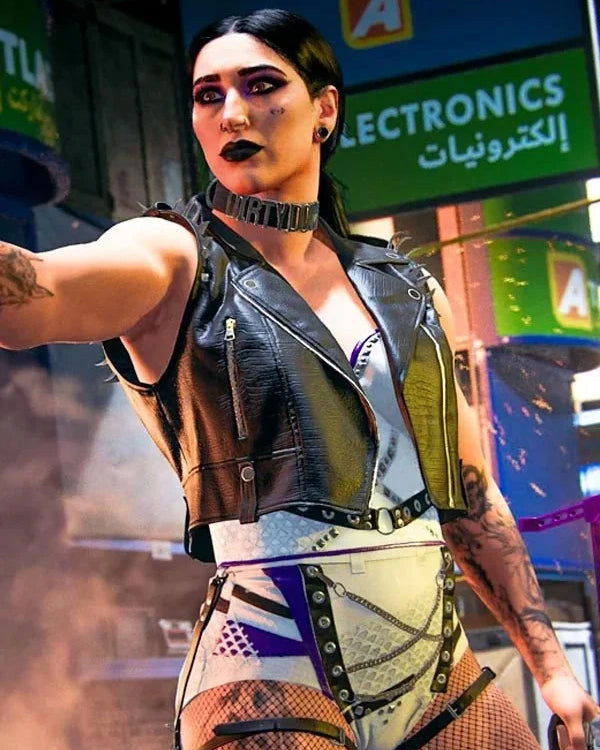 Call Of Duty Rhea Ripley Black Vest