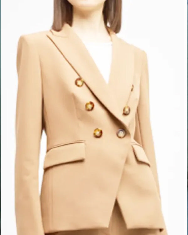 Criminal Minds Evolution S17 A.J. Cook Brown Jacket