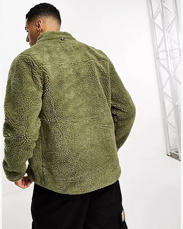 Fool Me Once 2024 Adelle Leonce Green Sherpa Jacket