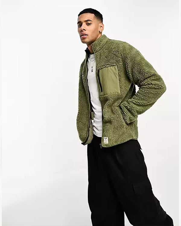 Fool Me Once 2024 Adelle Leonce Green Sherpa Jacket