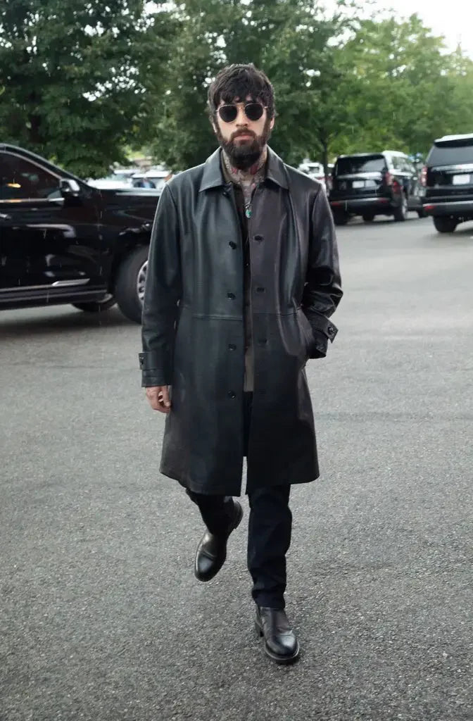 Zayn Malik Returns 2024 Leather Coat