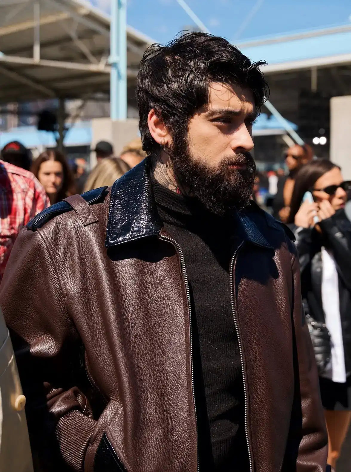 Zayn Malik Returns 2024 Leather Jacket