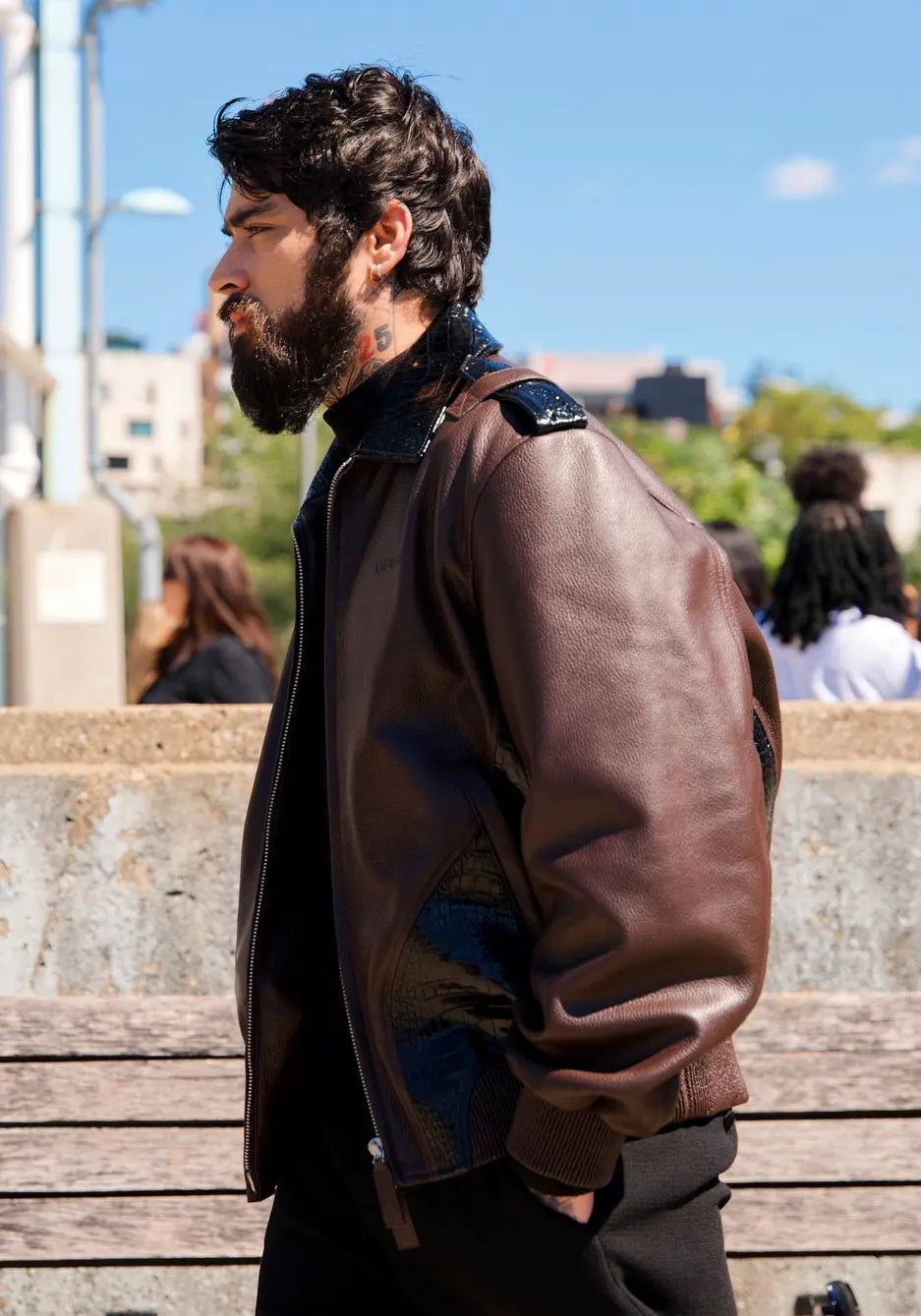 Zayn Malik Returns 2024 Leather Jacket