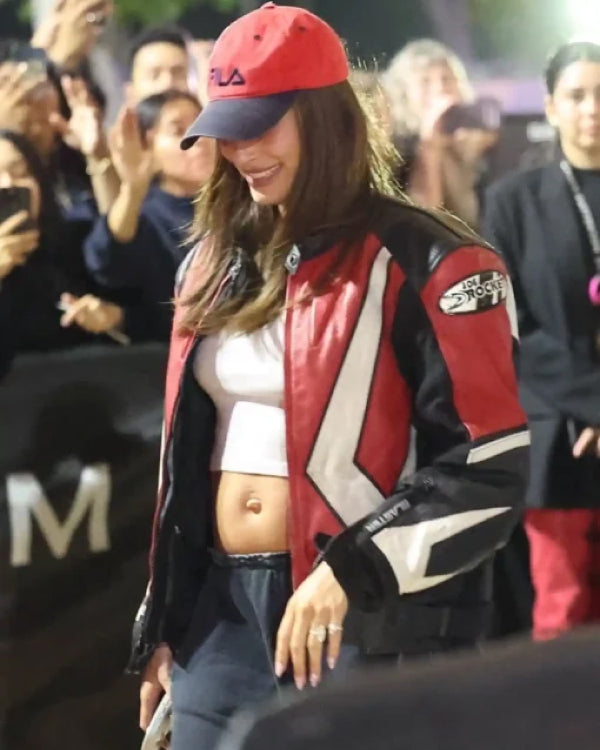 Hailey Bieber Billie Eilish’s Concert Jacket