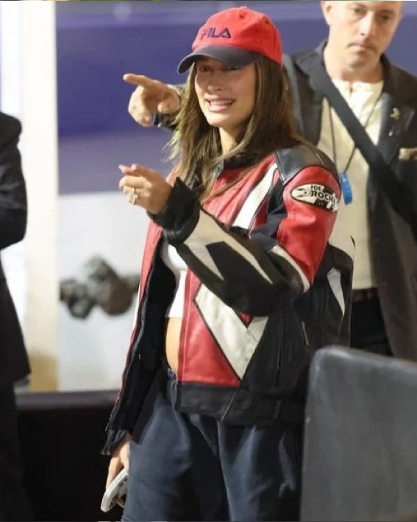 Hailey Bieber Billie Eilish’s Concert Jacket