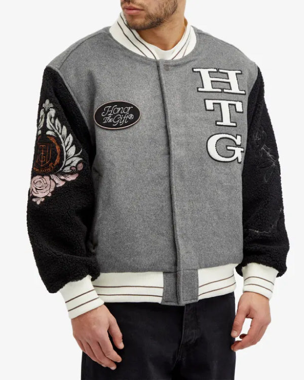 Honor The Gift Letterman Varsity Jacket