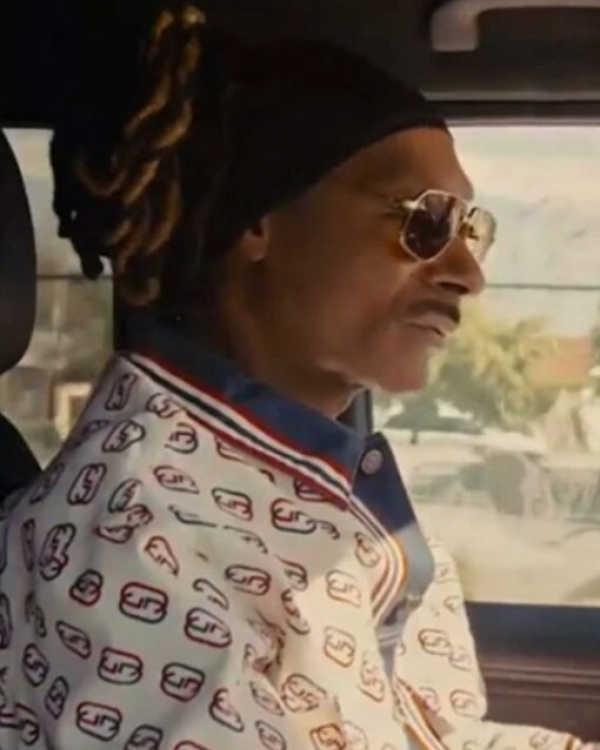 The Underdoggs 2024 Snoop Dogg White Printed Jacket