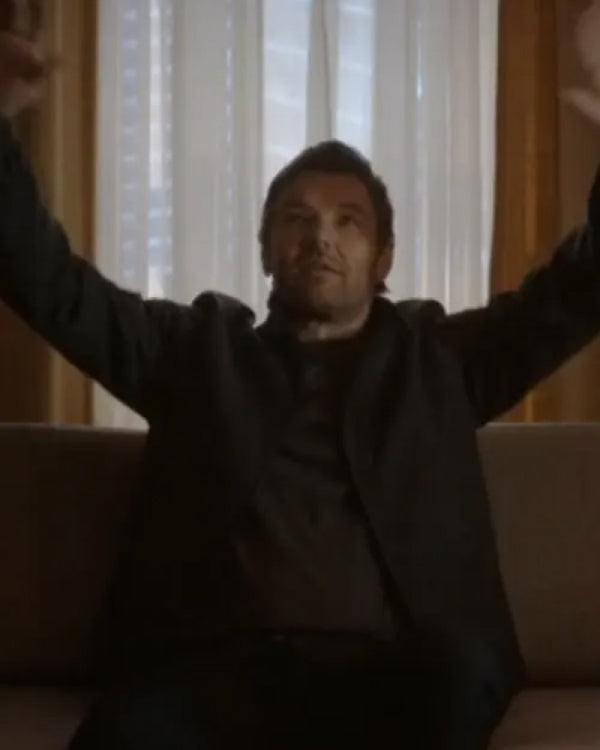 Joel Edgerton Dark Matter 2024 Black Jacket
