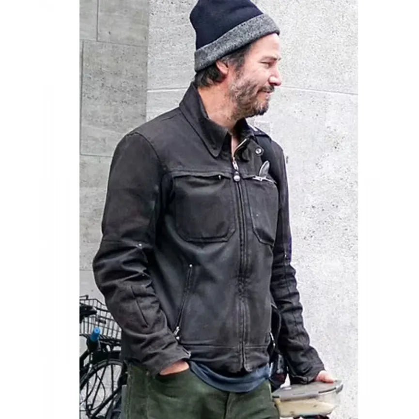 John Wick Chapter 4 Keanu Reeves Cotton Jacket