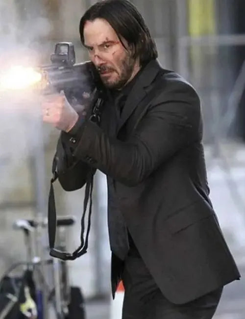 Keanu Reeves John Wick Black Suit