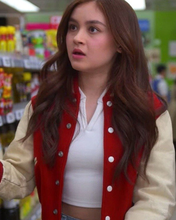 XO Kitty 2023 Anna Cathcart Red Varsity Jacket