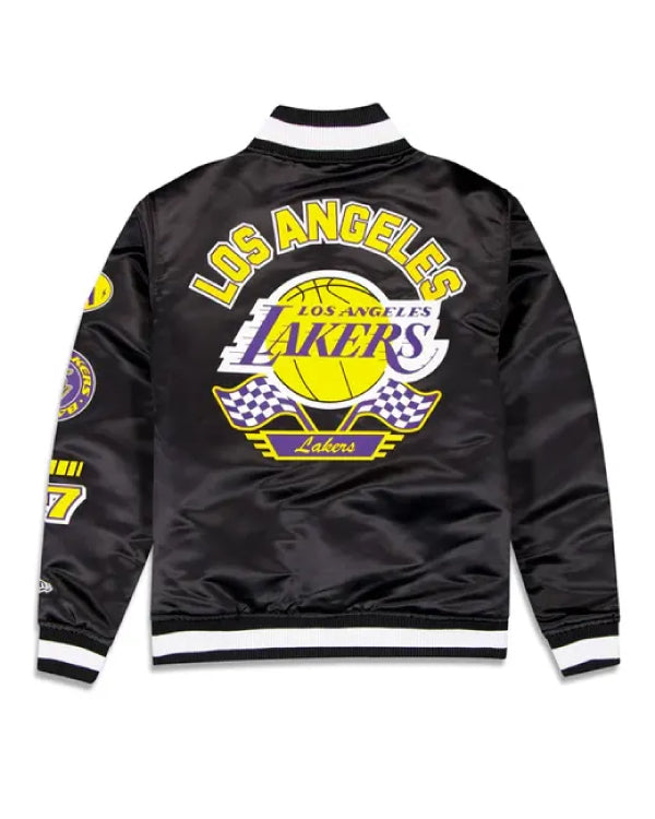 Los Angeles Lakers 2024 Rally Drive Varsity Jacket