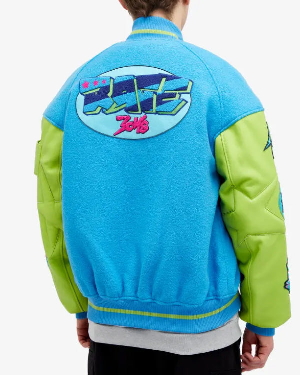 Members Of The Rage Oversized Varsity Jacket