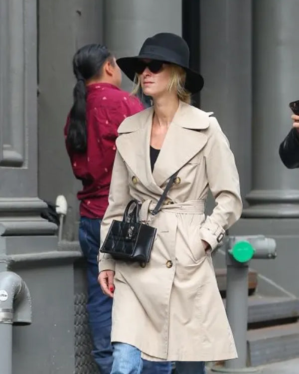 Nicky Hilton NYC Beige Trench Coat