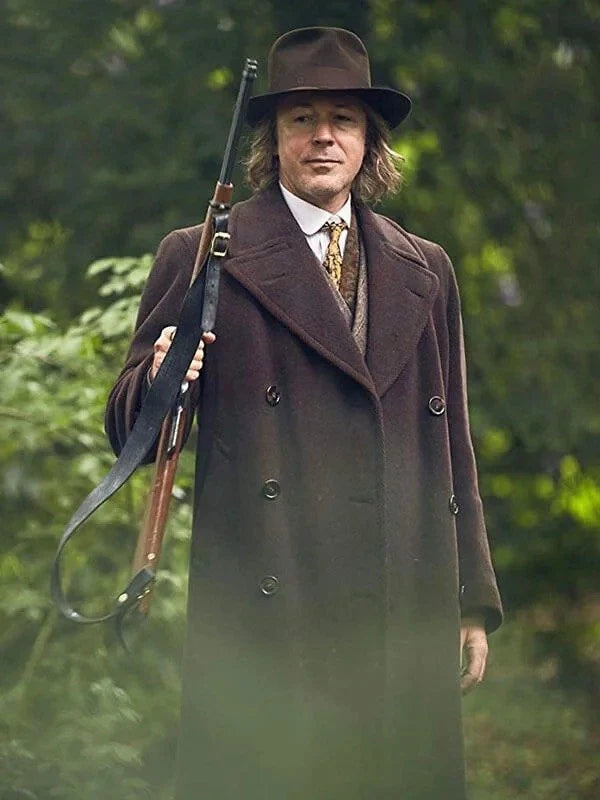 Peaky Blinders Aberama Gold Long Trench Coat