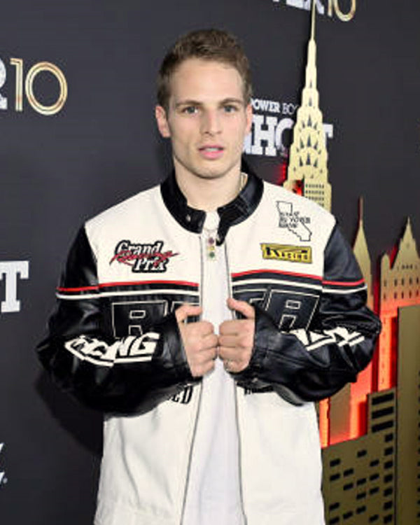 Power Book II Ghost S04 Brayden Weston Black And White Jacket