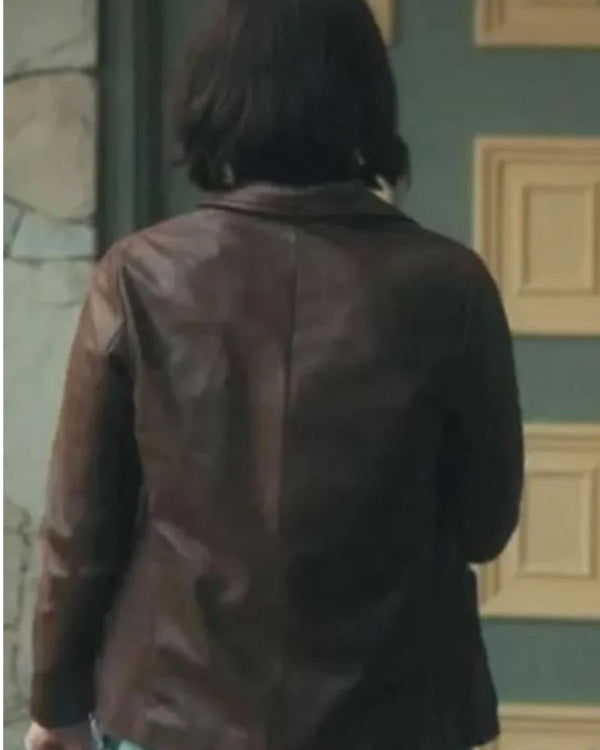 Rebecca Godfrey Under The Bridge Brown Leather Jacket
