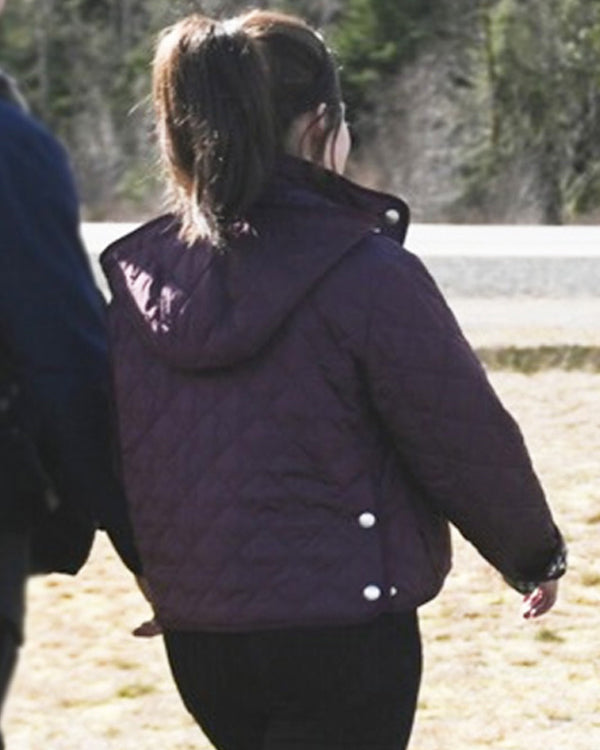 Reenie Green Tracker Quilted Hooded Jacket