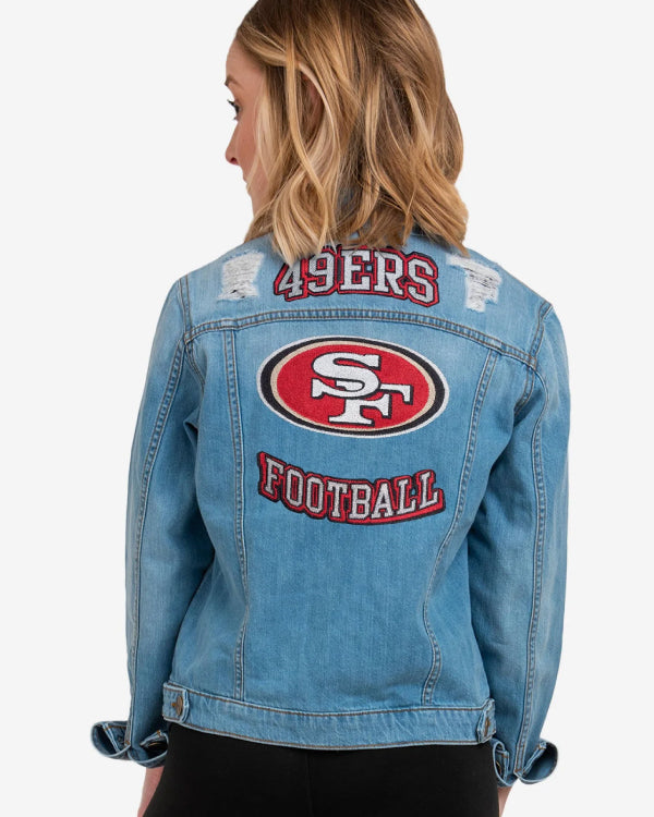 San Francisco 49ers Womens Denim Days Jacket