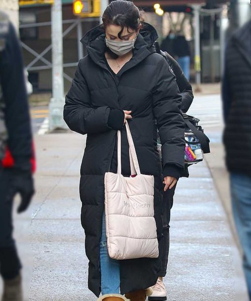 Selena Gomez Only Murders In The Building Long Parachute Puffer Coat