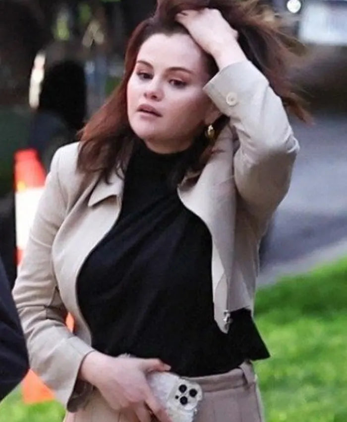 Selena Gomez Only Murders in the Building S04 Cropped Jacket