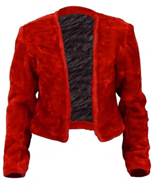Victoria Justice Afterlife Of The Party Cropped Jacket
