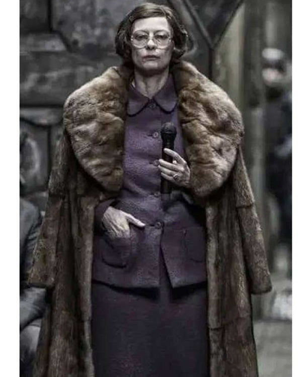 Snowpiercer Tilda Swinton Fur Coat