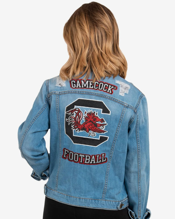 South Carolina Gamecocks Womens Denim Days Jacket