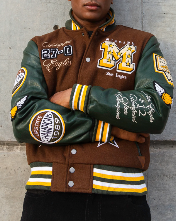 JC Star Eagles Varsity Jacket