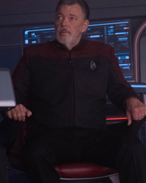 Star Trek Picard S03 William T. Riker Uniform Jacket