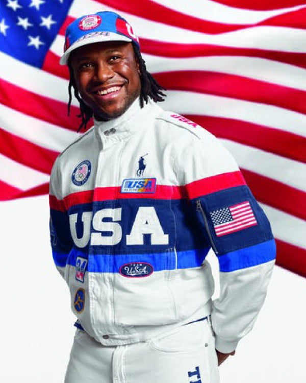 Team USA 2024 Olympic White Jacket