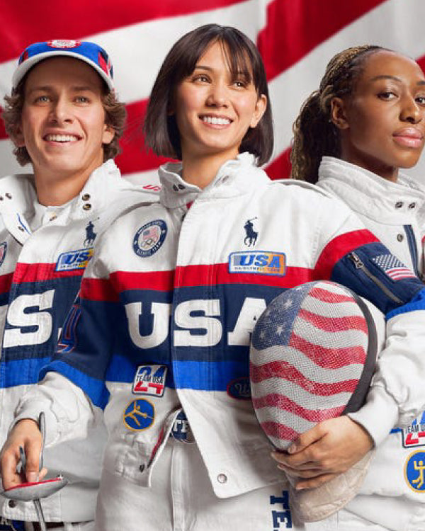 Team USA 2024 Olympic White Jacket