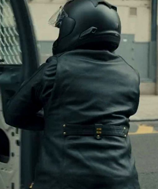 The Equalizer 2021 Robyn McCall Leather Biker Jacket