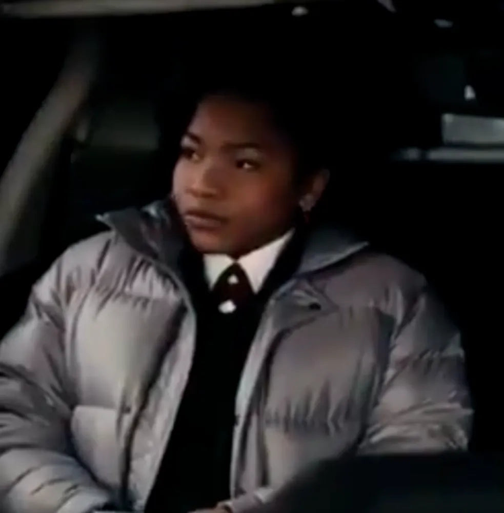 Laya DeLeon Hayes The Equalizer 2021 Puffer Jacket