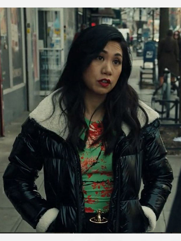 The Equalizer S03 Liza Lapira Black Puffer Jacket