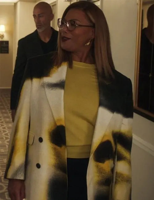 The Equalizer S03 Queen Latifah Double Breasted Coat