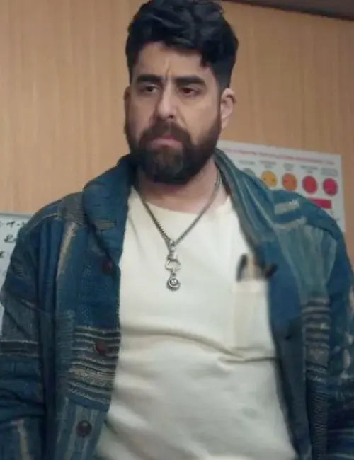 The Equalizer S04 Adam Goldberg Patchwork Jacket