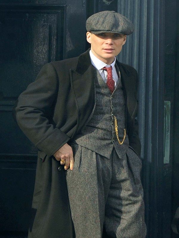 Thomas Shelby Peaky Blinders Black Trench Coat